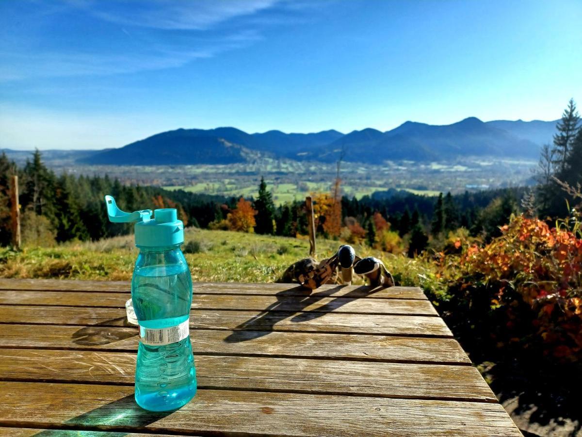 Ferienwohnung Geierstein Wackersberg Buitenkant foto