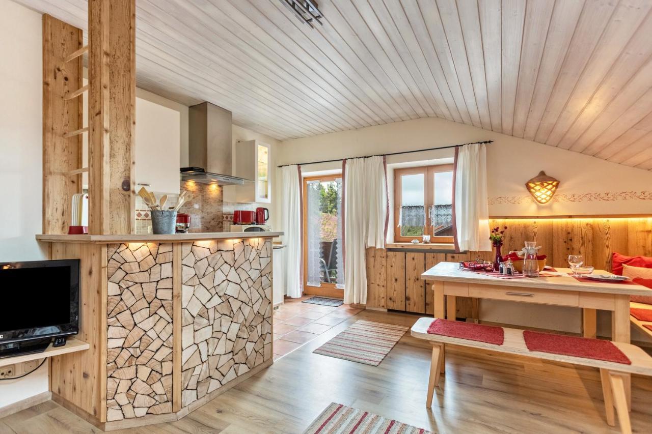 Ferienwohnung Geierstein Wackersberg Buitenkant foto