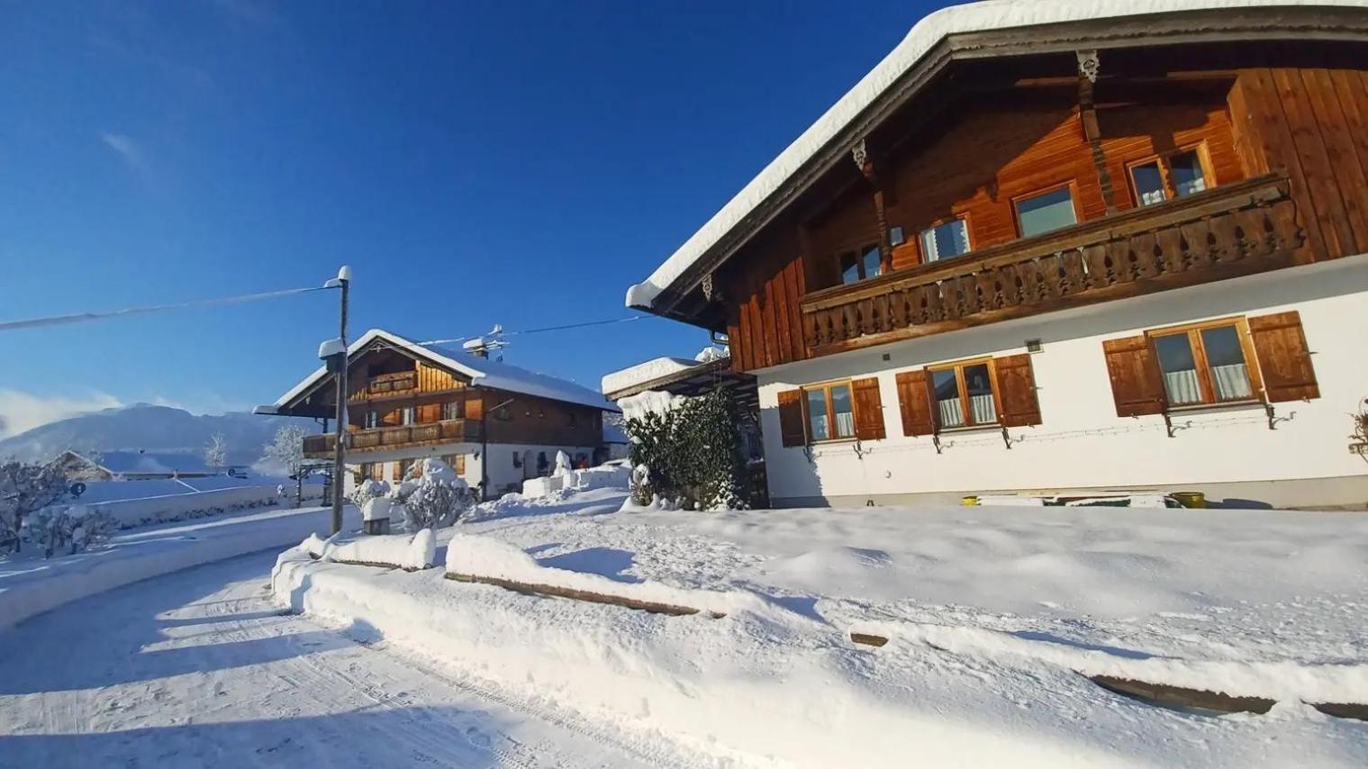 Ferienwohnung Geierstein Wackersberg Buitenkant foto