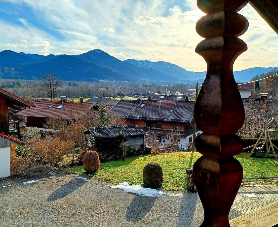 Ferienwohnung Geierstein Wackersberg Buitenkant foto